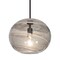 Besa Lighting Geno Stem Pendant, Vapor Smoke, Black Finish, 1x60W Incandescent 1TT-GENOSM-BK - alternate 1